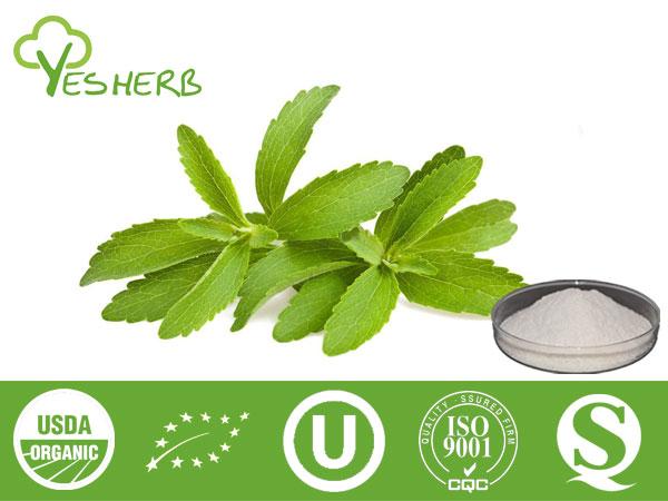 Stevia Leaf Extract - Stevioside 80%-98%,Rebaudioside 40%-98%