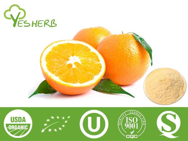 Orangefarbenes Pulver - Juice Powder