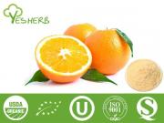 Orangefarbenes Pulver